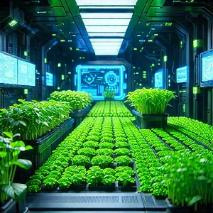 Agricultural technology in tech office