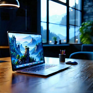 Laptop With User Interface With Laptop Computer