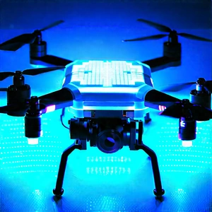 Drone with holographic display