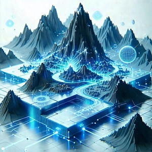 Blockchain network visualization