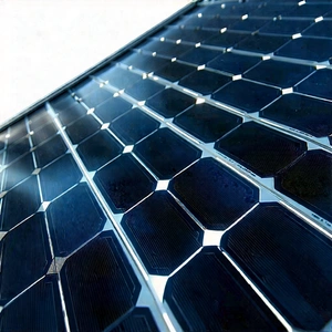 Solar panel with data streams