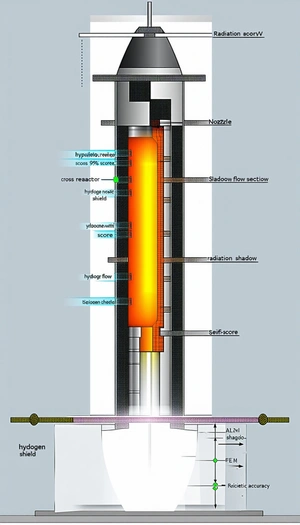 A Diagram Is Displayed On A White Background, Showing The Process Of A Chemical Reaction