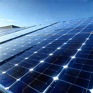 Solar panel with laser scanning