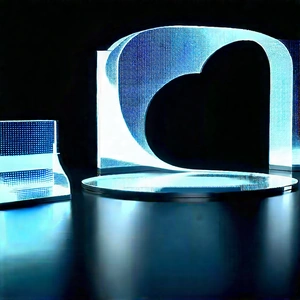 Futuristic tech startup office
