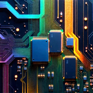Close-up of memory module