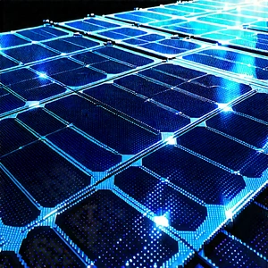 Solar panel with data streams