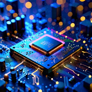 Microchip with data streams