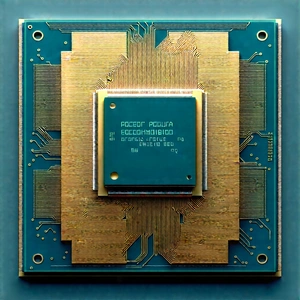 Microchip with laser scanning