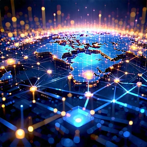 Blockchain network visualization