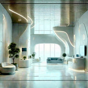 Healthcare technology in tech office