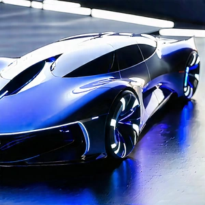 Innovative Electric Vehicle Design With Futuristic Sleek