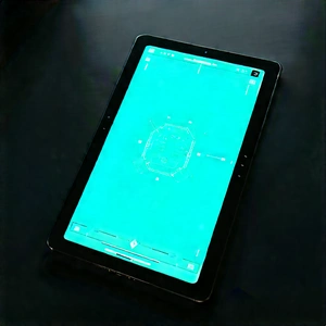 Tablet with user interface