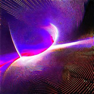 Abstract Infrared Photography: Abstract Interpretation Of Magnetic Fields With Colorful, Abstract