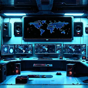 (futuristic:1.47) (digital:1.29) workspace