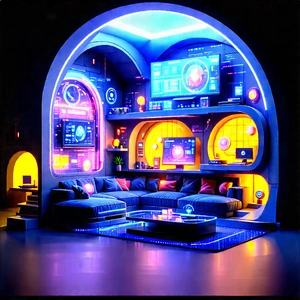 Futuristic smart home