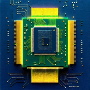 Microchip with laser scanning