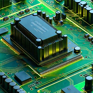 Circuit board with laser scanning