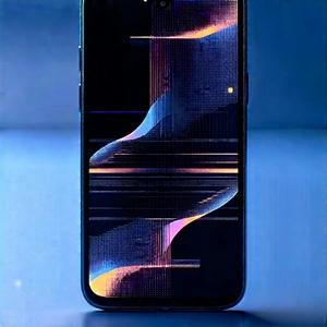Smartphone with data visualization