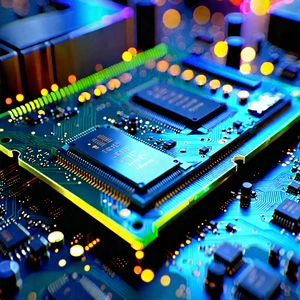 Close-up of memory module