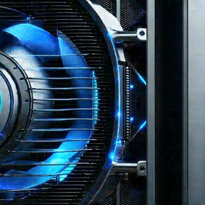 Close-up of cooling system