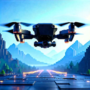 Drone With User Interface With Model Drone
