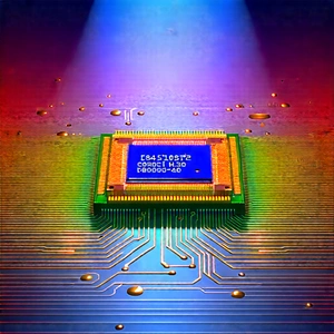 Microchip with data streams