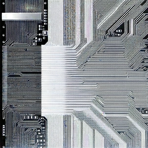 Close-up of electronic circuit