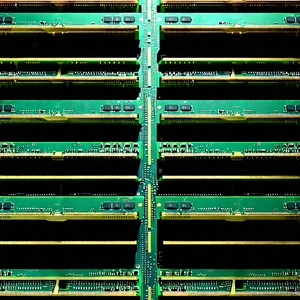 Close-up Of Memory Module With Large Number