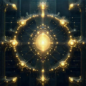 Quantum computer with digital particles
