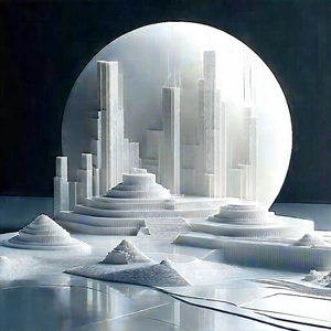 Digital Transformation Visualization With Large White