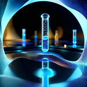 Entertainment Technology In (modern:1.47) Laboratory With Image, There