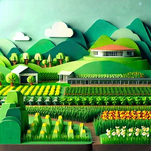 Agricultural technology in research center