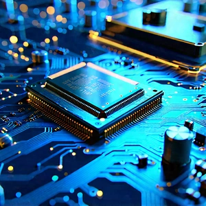 Circuit board with holographic projection