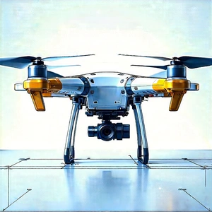 Drone With User Interface With Large Drone