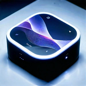 Smart Home (device:1.35) With User Interface With Small, Round,