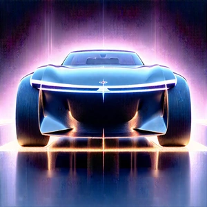 Innovative Electric Vehicle (design:1.44) With Futuristic Shown