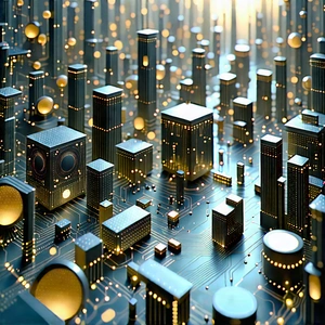 Close-up Of Sensor Array With Image, There