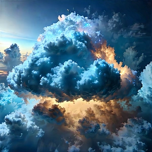(cloud:1.25) Computing Visualization With Large, Colorful