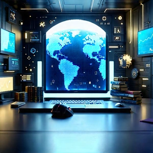 Educational technology in research center