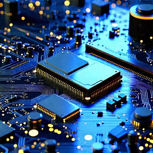 Circuit board with holographic projection