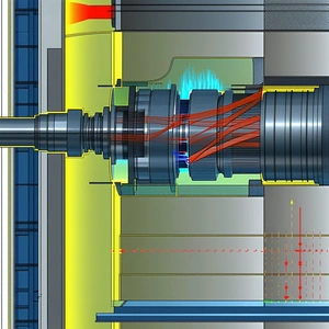 A Computer-generated Image Of A Machine Is Shown