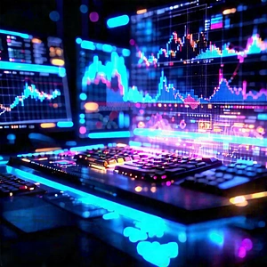 Financial technology in tech office