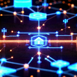 Blockchain network visualization