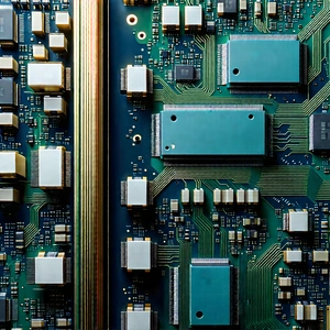 Close-up of memory module