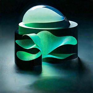 Digital Transformation Visualization With Green Black