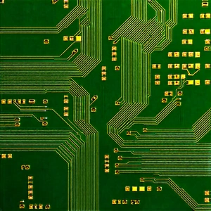 Circuit board with data streams