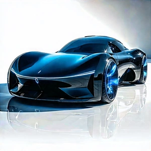 Innovative Electric Vehicle (design:1.19) With Sleek, Futuristic-looking