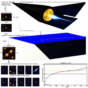 The Image Is A Diagram Showing The Process Of A Laser Beam Interacting With A Target