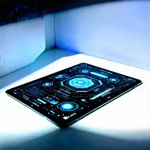 Tablet with user interface