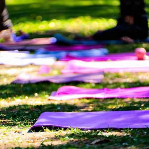 Lifestyle Architectural Photography: Yoga in park